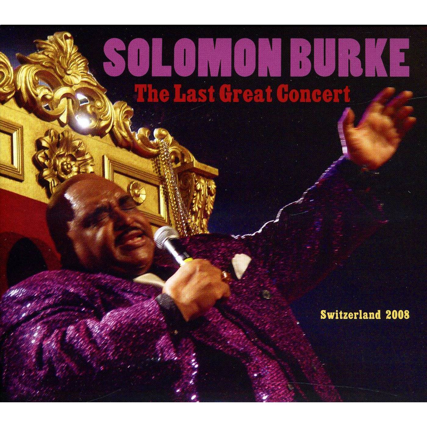 Solomon Burke LAST GREAT CONCERT CD