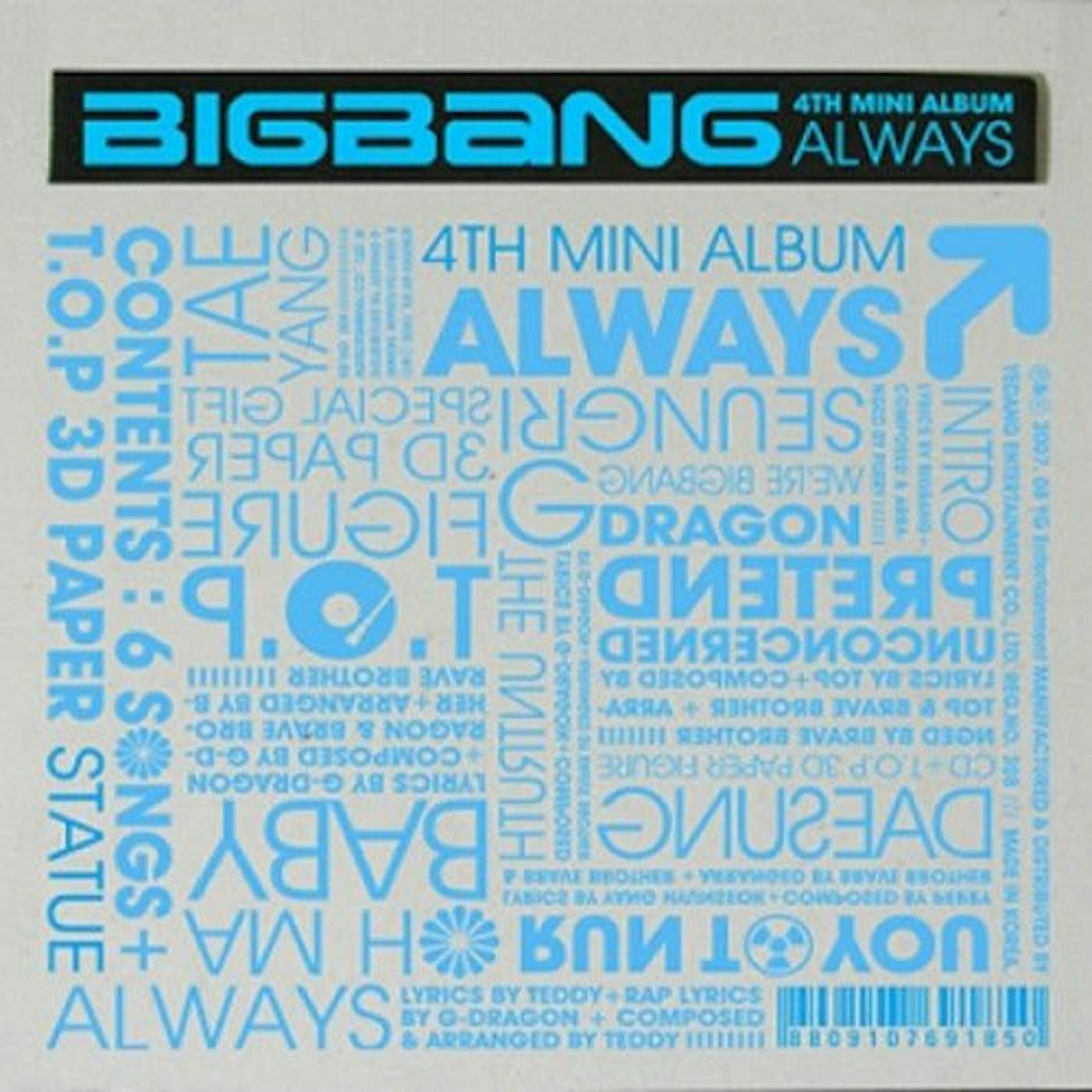 BIGBANG ALWAYS CD