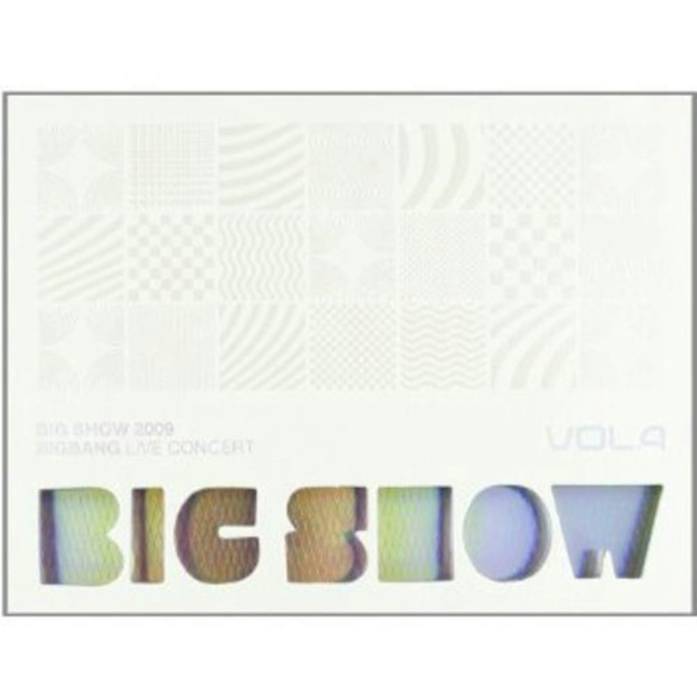 BIG SHOW: 2009 BIGBANG CONCERT LIVE ALBUM CD