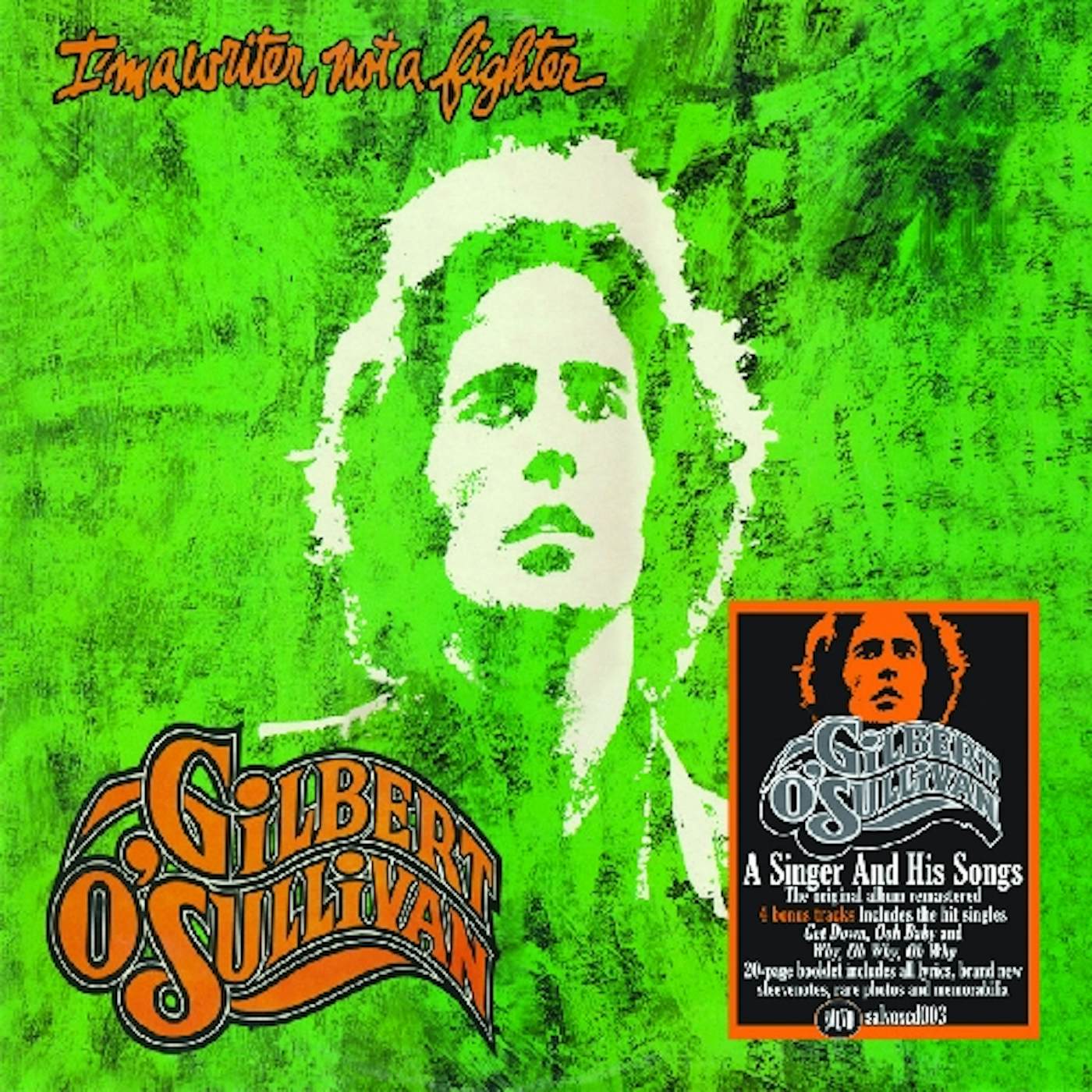 Gilbert O'Sullivan VERY BEST / ALONE AGAIN (NATURALLY) (21 CUTS) CD