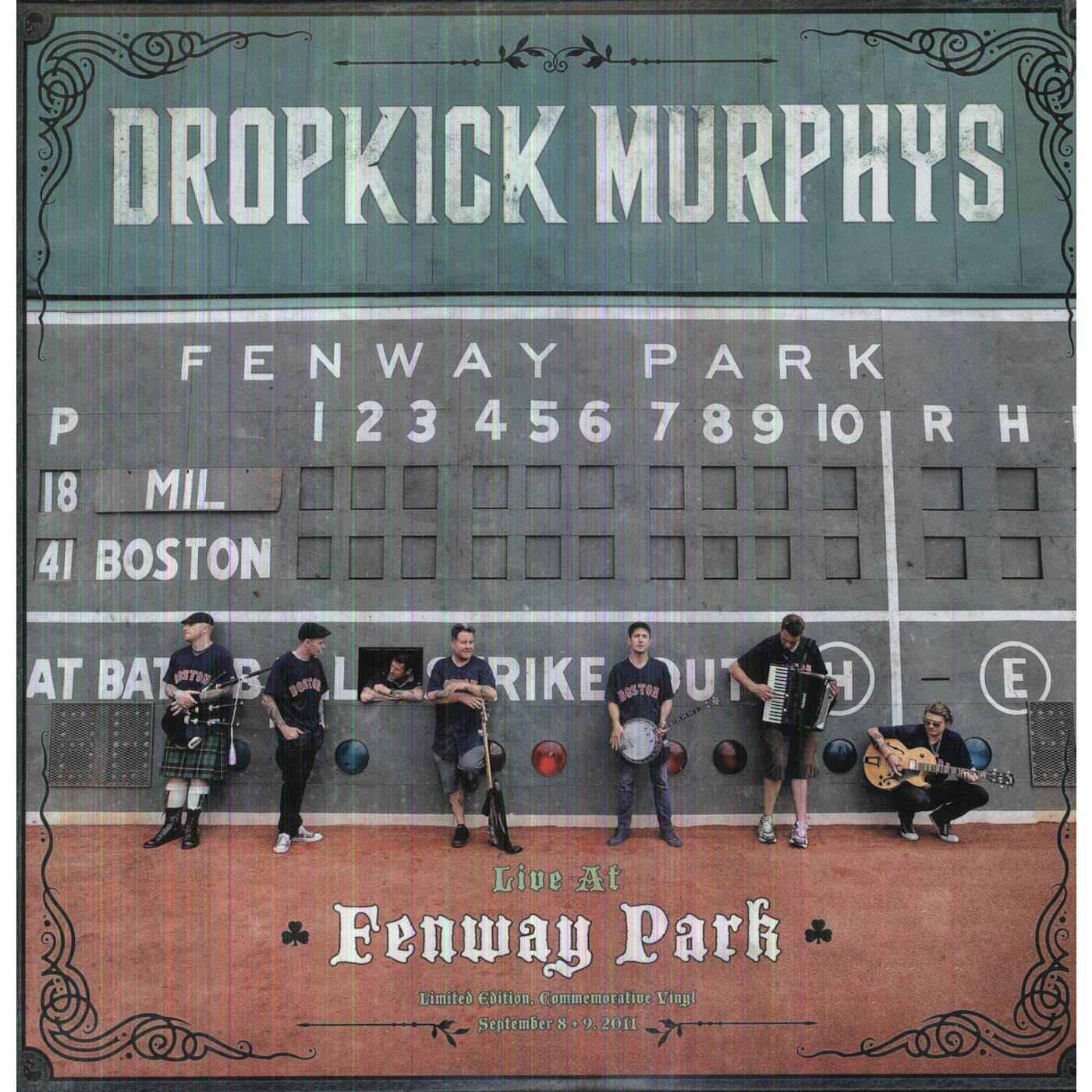 Dropkick Murphys LIVE AT FENWAY Vinyl Record
