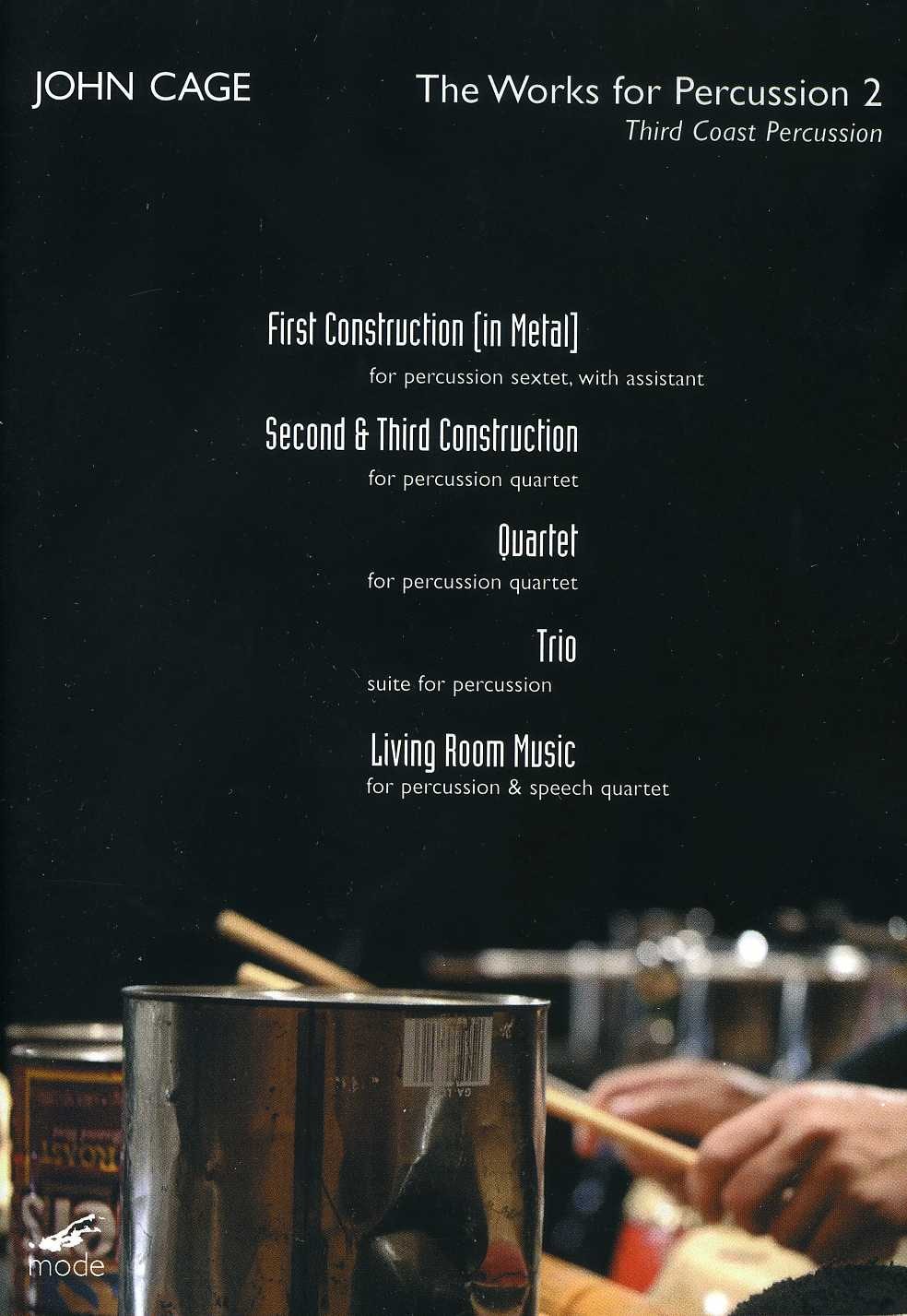 John Cage WORKS FOR PERCUSSION 2 DVD $34.99$31.49