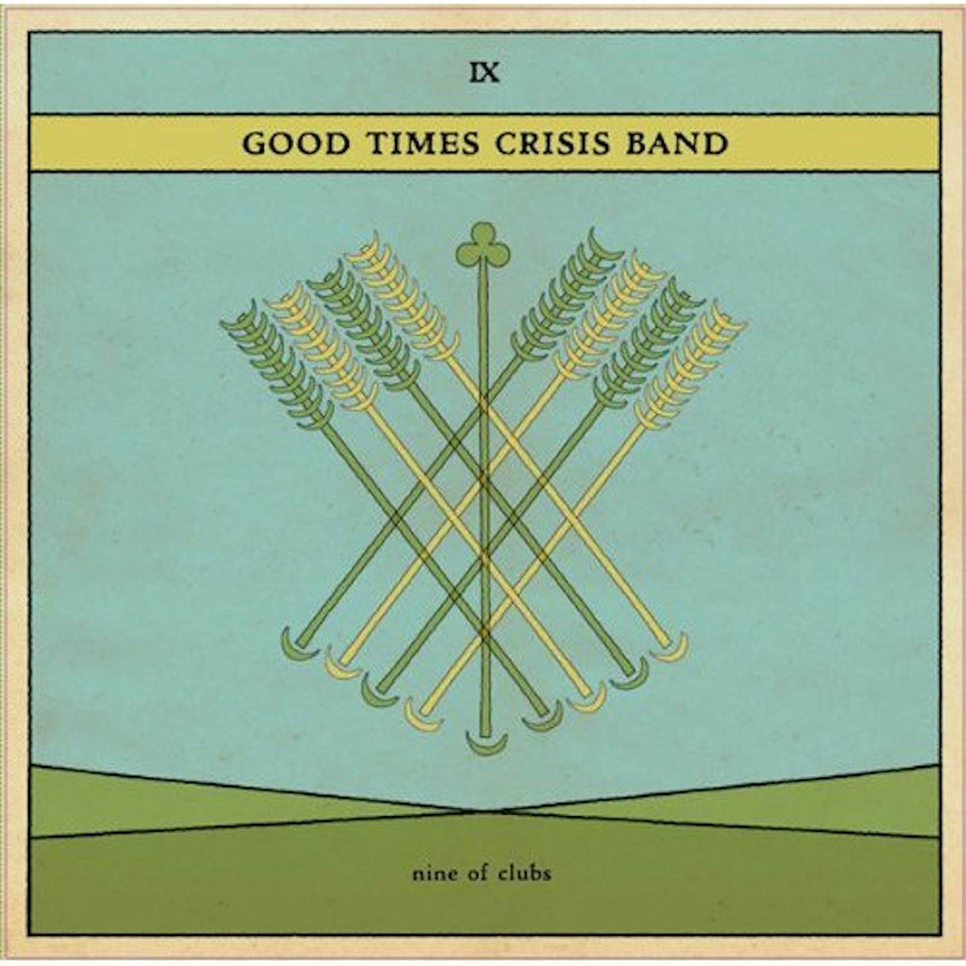 Good Times Crisis Band NINE OF CLUBS Vinyl Record