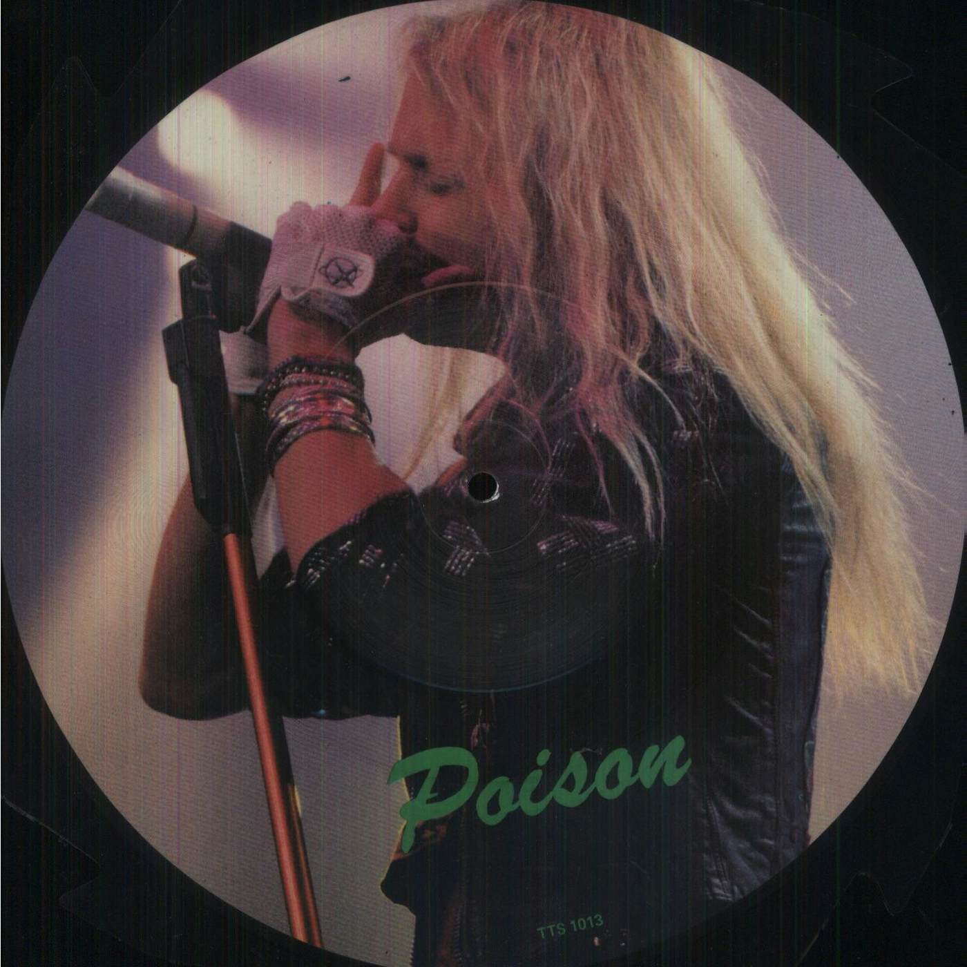 Poison SAW SHAPED PICTURE DISC Vinyl Record