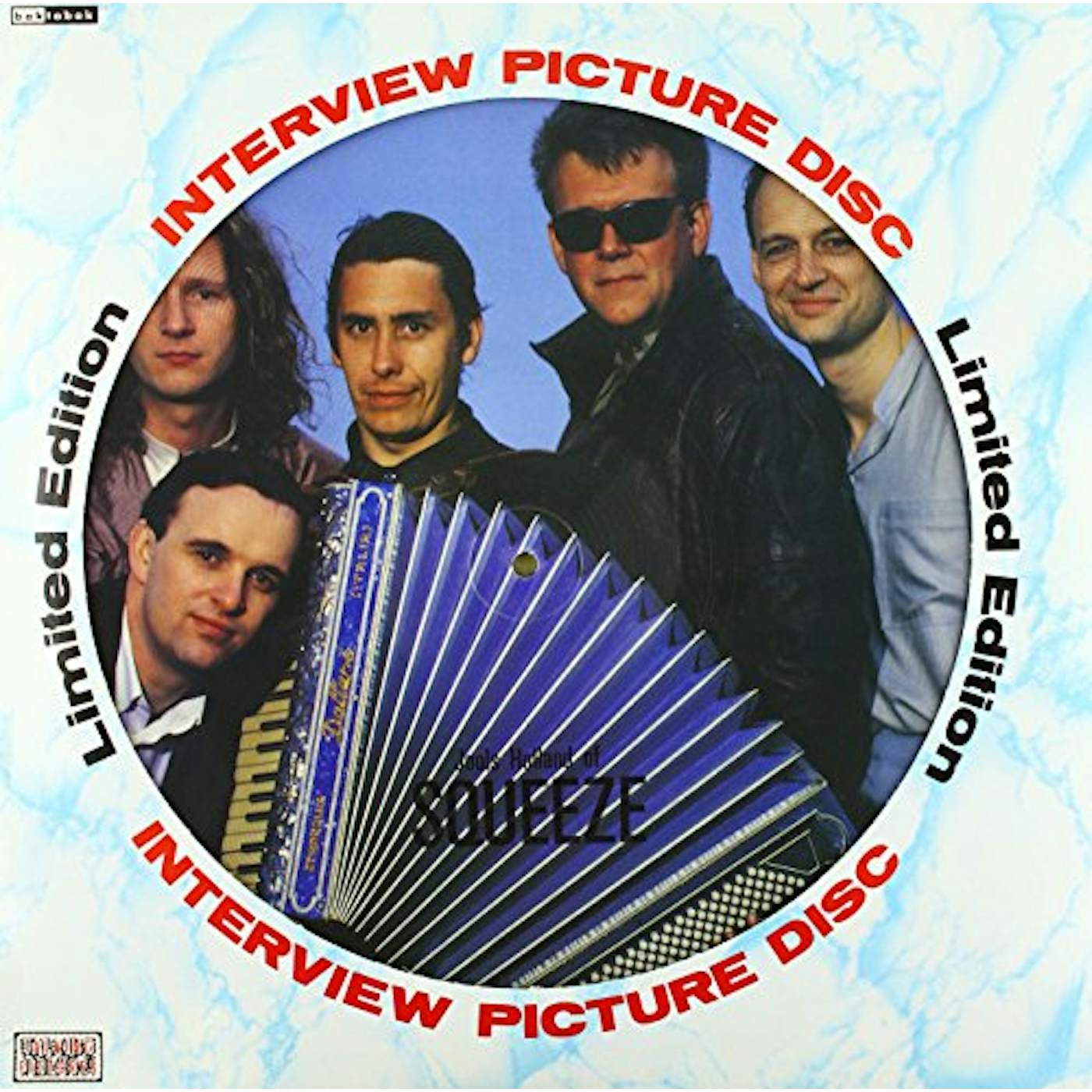 Squeeze INTERVIEW PICTURE DISC Vinyl Record