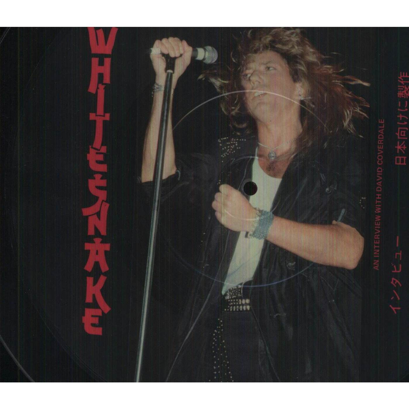 Whitesnake BAT SHAPED PICTURE DISC Vinyl Record