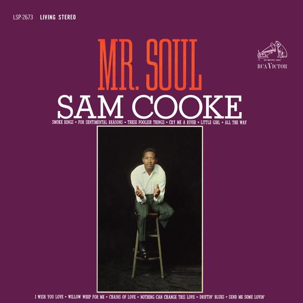 Sam Cooke MR. SOUL Vinyl Record - 180 Gram Pressing