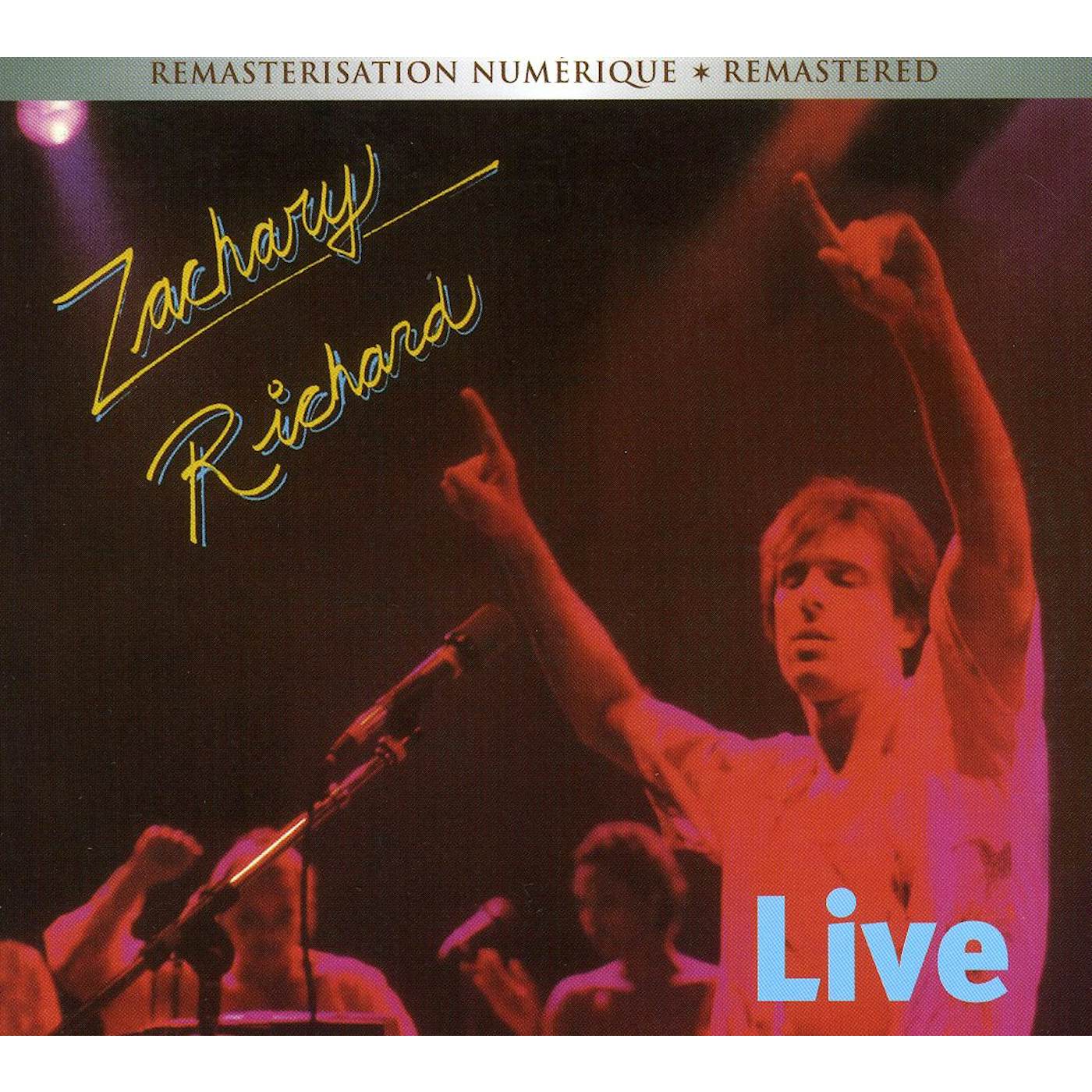 Zachary Richard LIVE IN MONTREAL CD