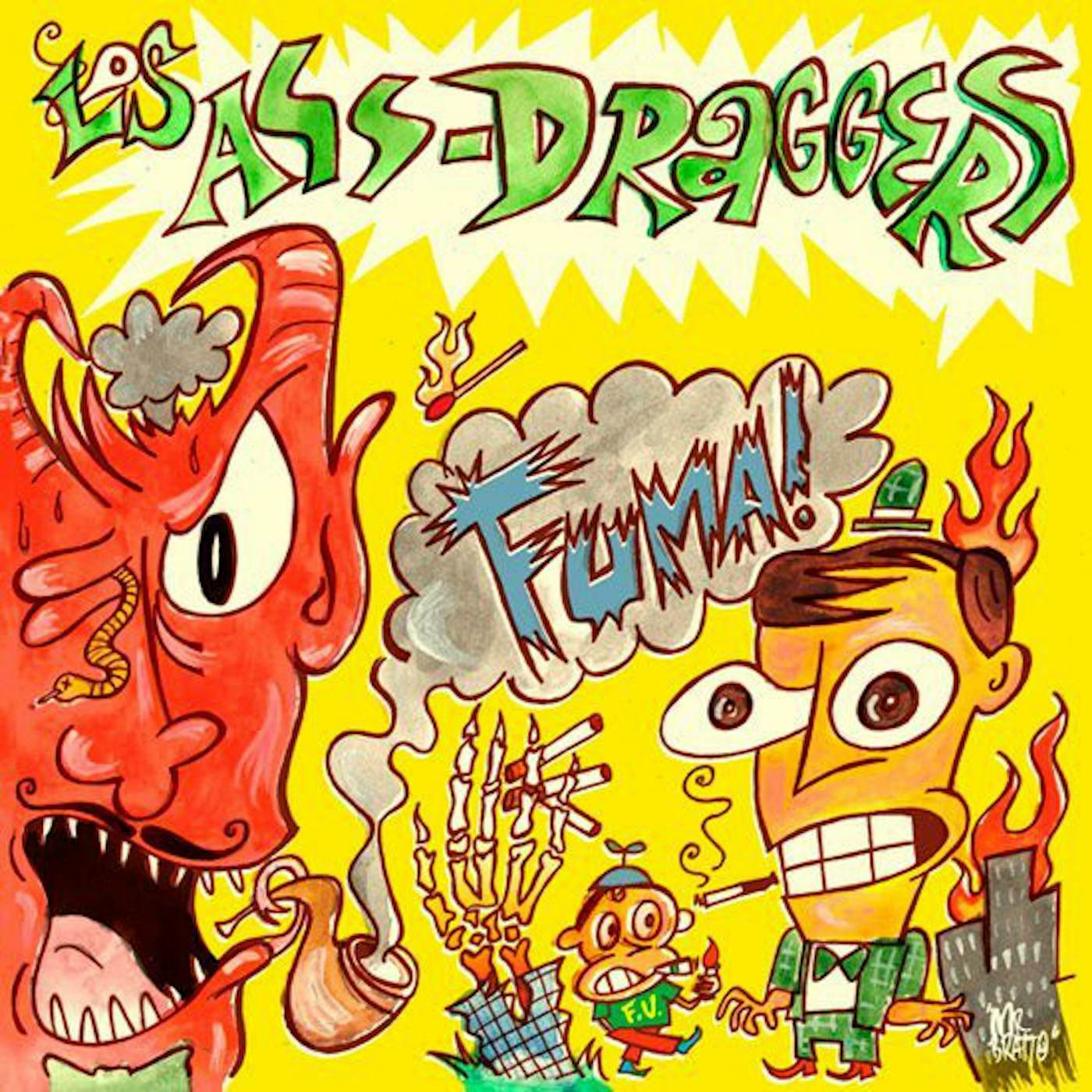 Ass-Draggers FUMA Vinyl Record