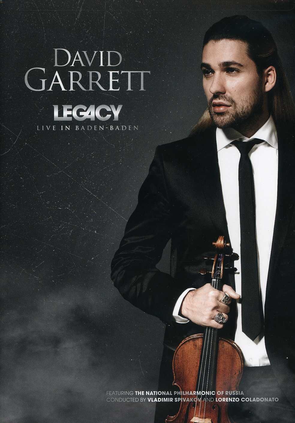 David Garrett LEGACY LIVE IN BADEN: BADEN DVD