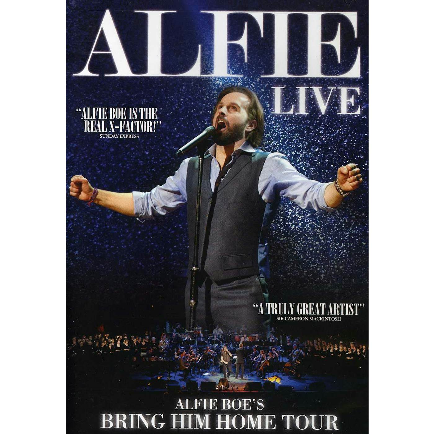 Alfie Boe ALFIE LIVE DVD