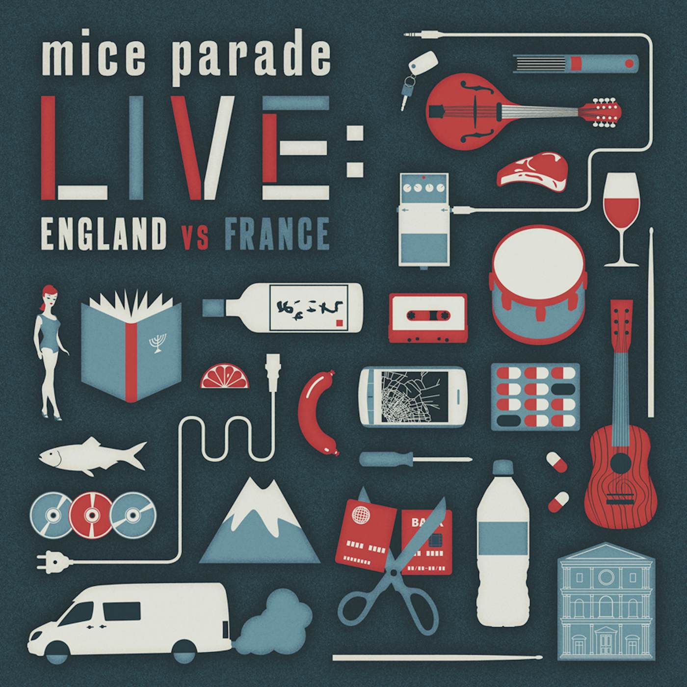 Mice Parade LIVE: ENGLAND VS FRANCE CD