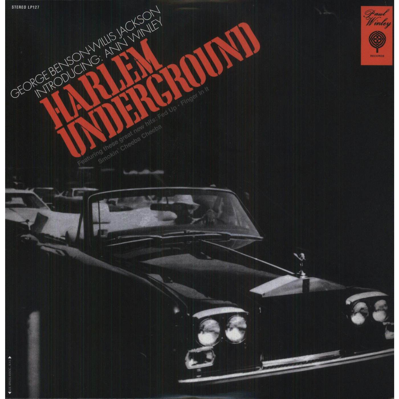 Harlem Underground GEORGE BENSON / WILLIS JACKSON / ANN WINLEY Vinyl Record