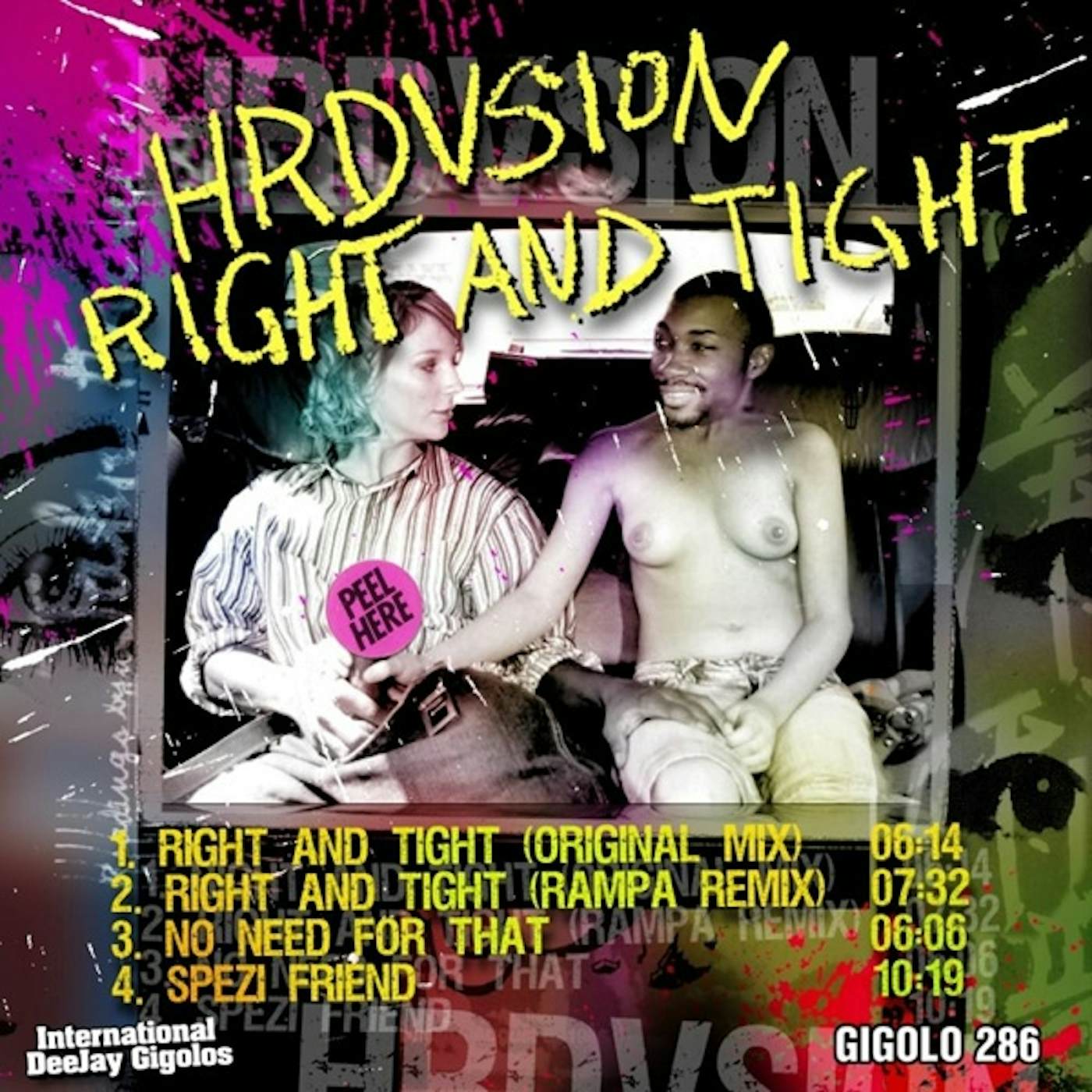 Hrdvsion Right And Tight Vinyl Record