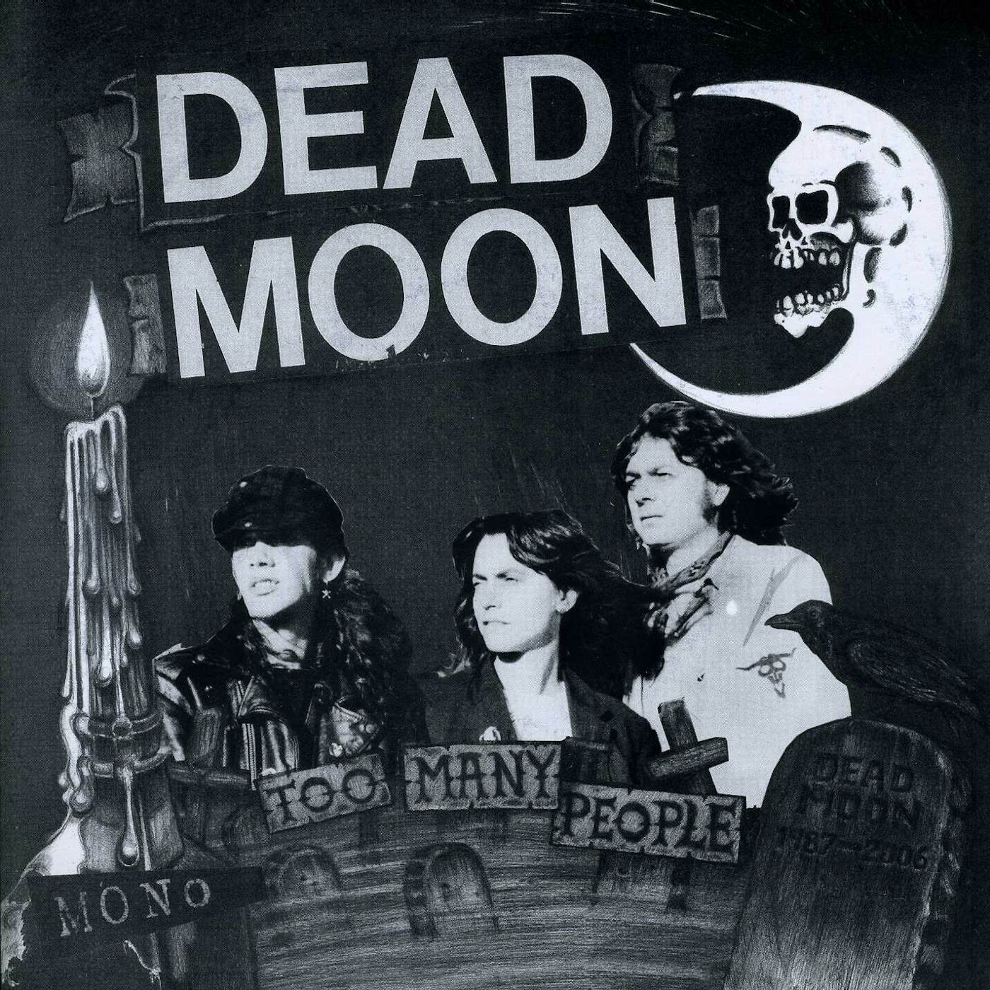 Dead Moon TOO MANY PEOPLE Vinyl Record