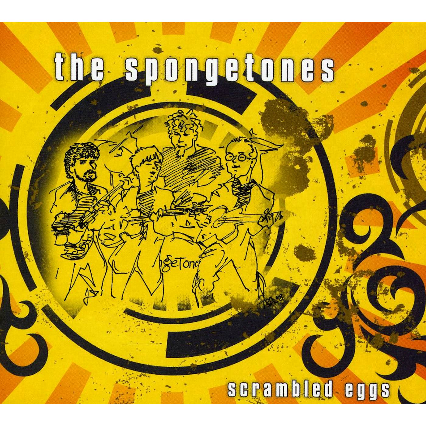 The Spongetones SCRAMBLED EGGS CD