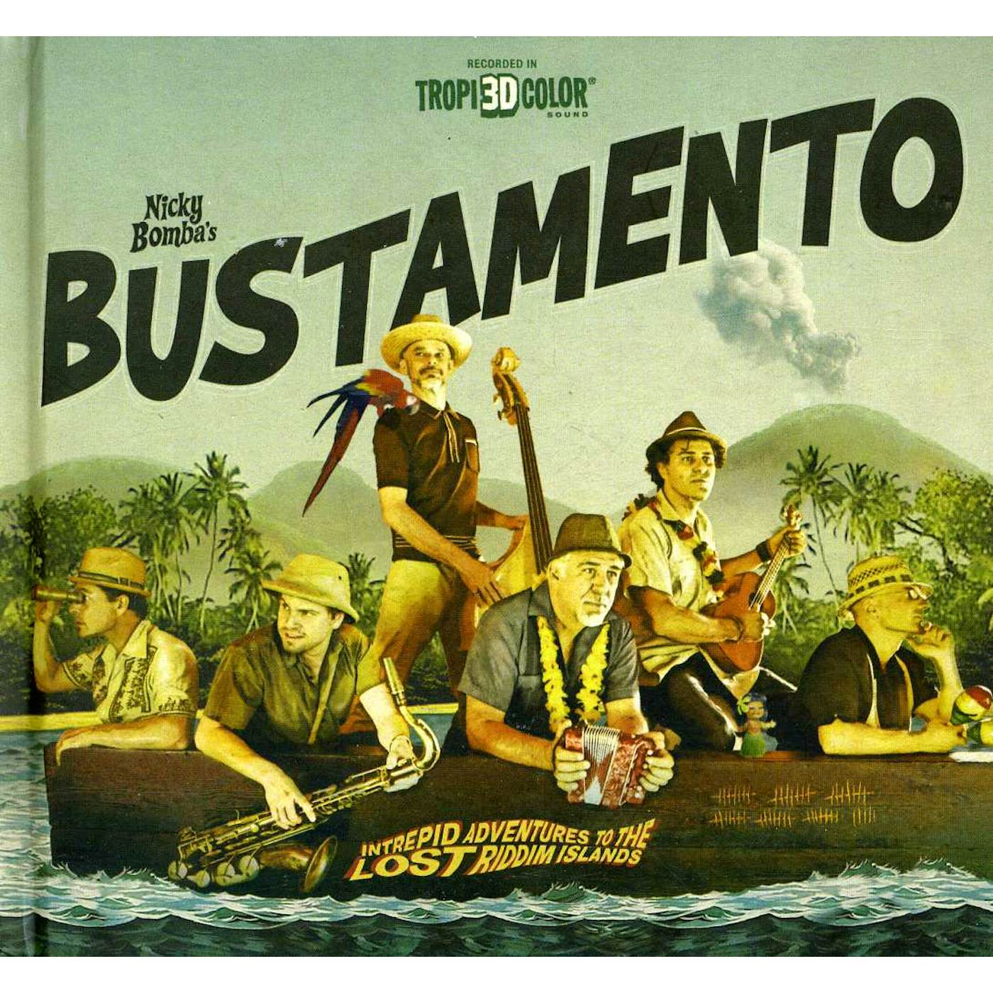 Bustamento INTREPID ADVENTURES TO THE LOST RIDDIMISLANDS CD