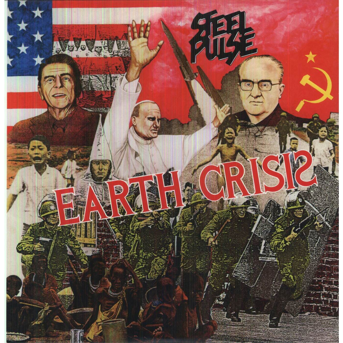 Steel Pulse EARTH CRISIS Vinyl Record