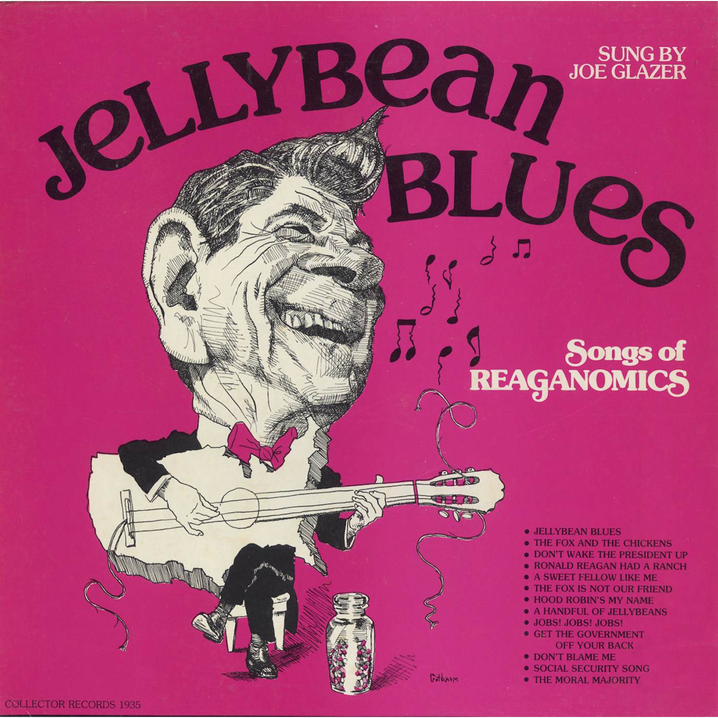 Joe Glazer JELLYBEAN BLUES CD