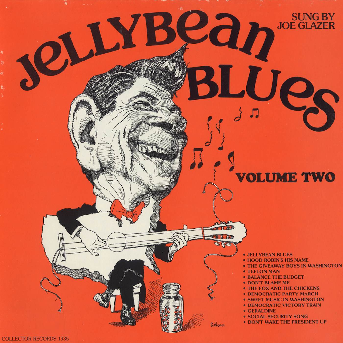 Joe Glazer JELLYBEAN BLUES VOL. 2 CD