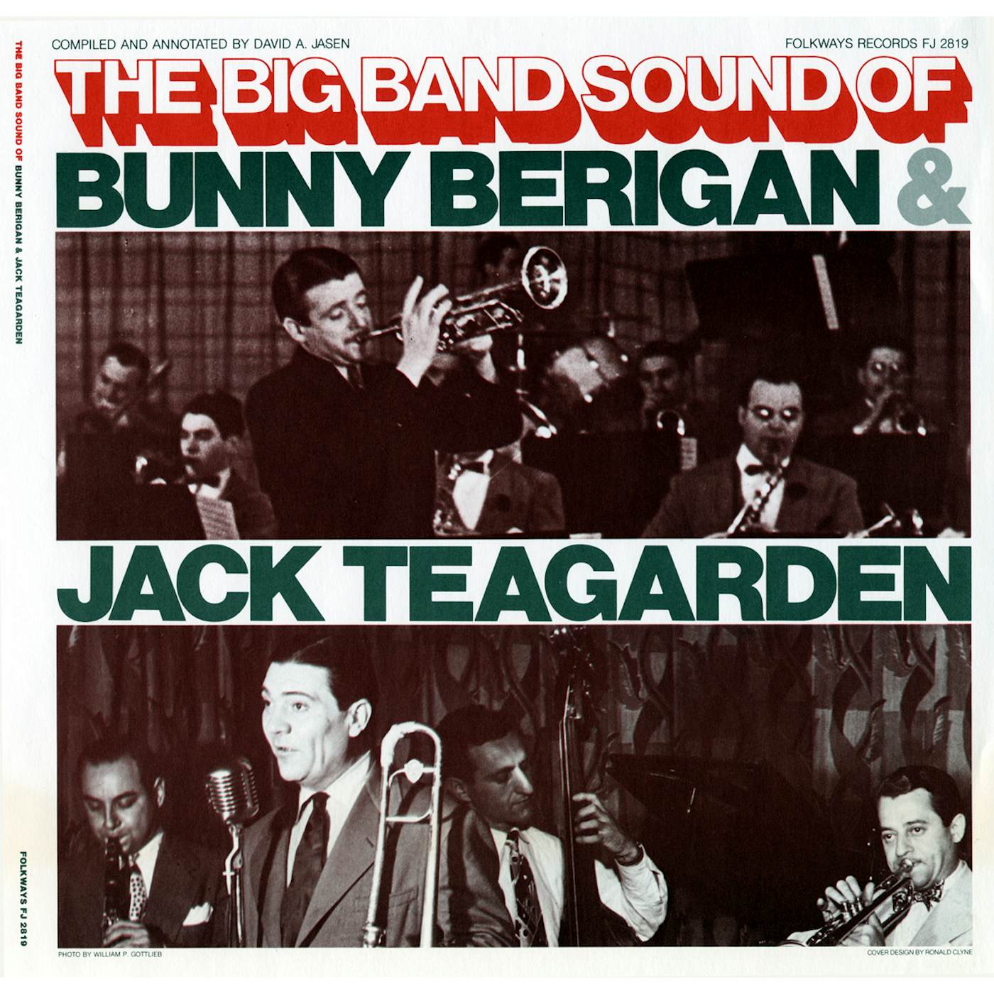 THE BIG BAND SOUNDS OF BUNNY BERIGAN AND JACK CD