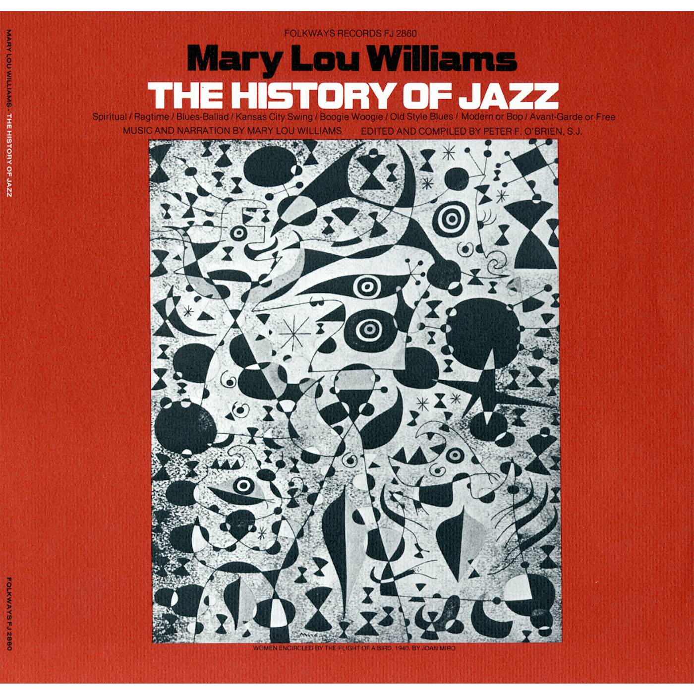 Mary Lou Williams THE HISTORY OF JAZZ CD