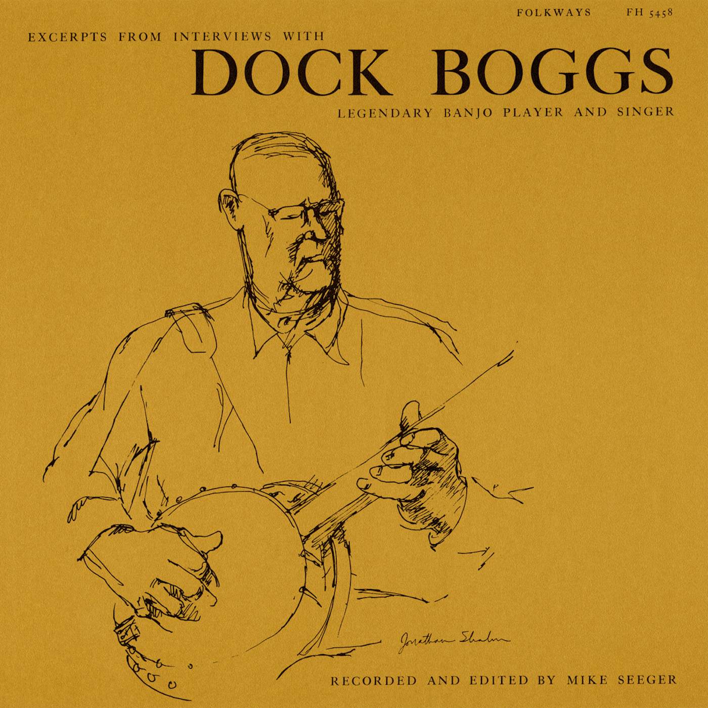 EXCERPTS FROM INTERVIEWS WITH DOCK BOGGS CD