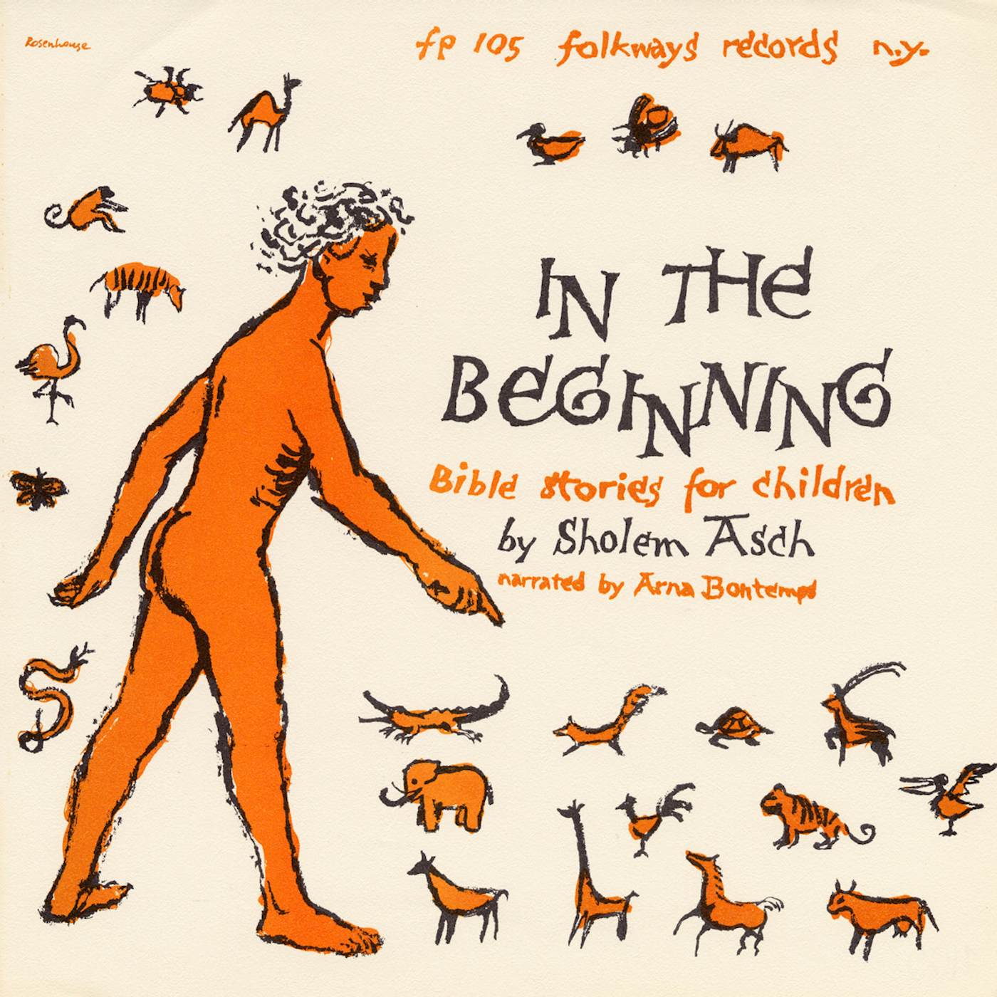 Arna Bontemps IN THE BEGINNING: BIBLE STORIES FOR CHILDREN CD