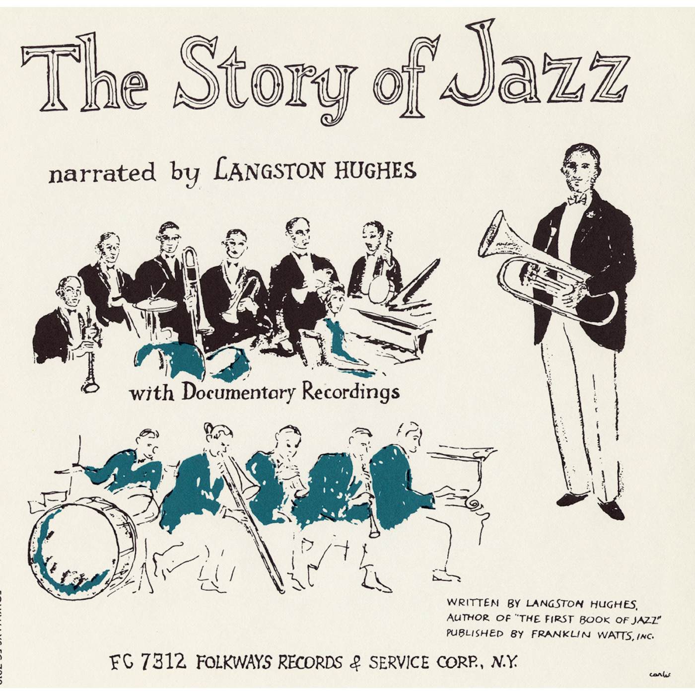 Langston Hughes THE STORY OF JAZZ CD