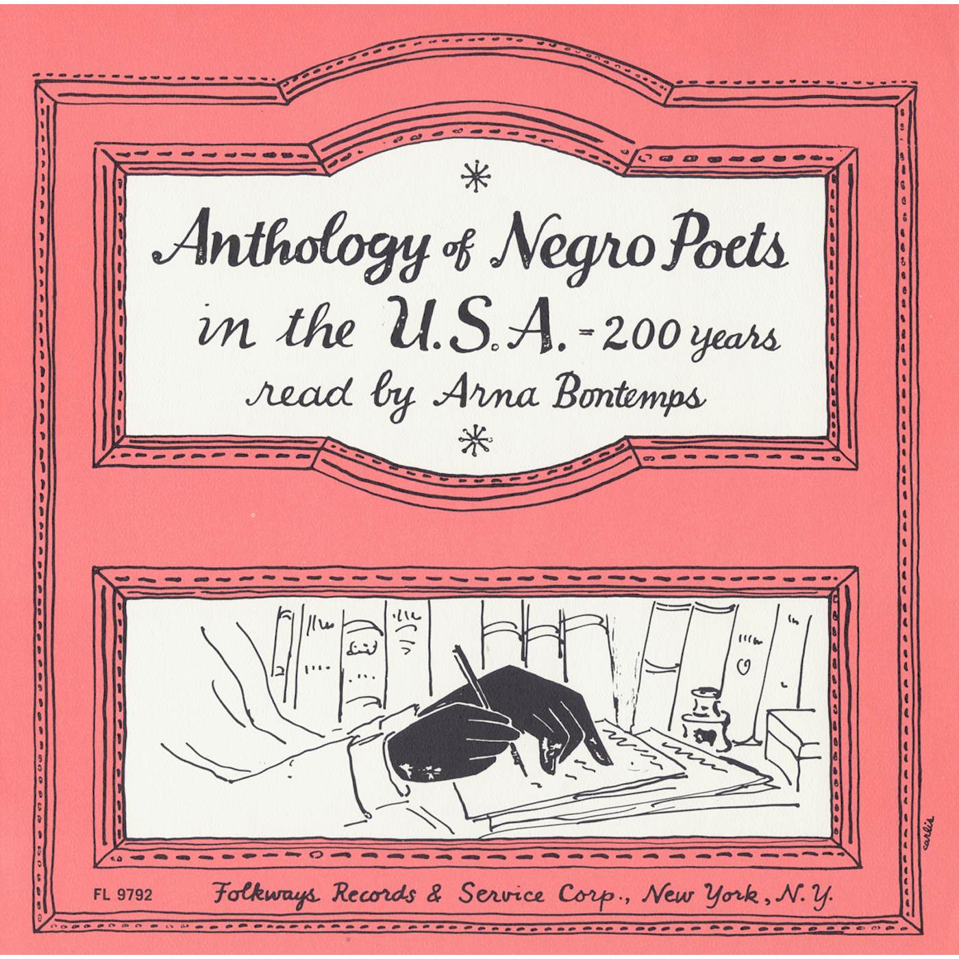 Arna Bontemps ANTHOLOGY OF NEGRO POETS IN THE U.S.A. - 200 YEARS CD