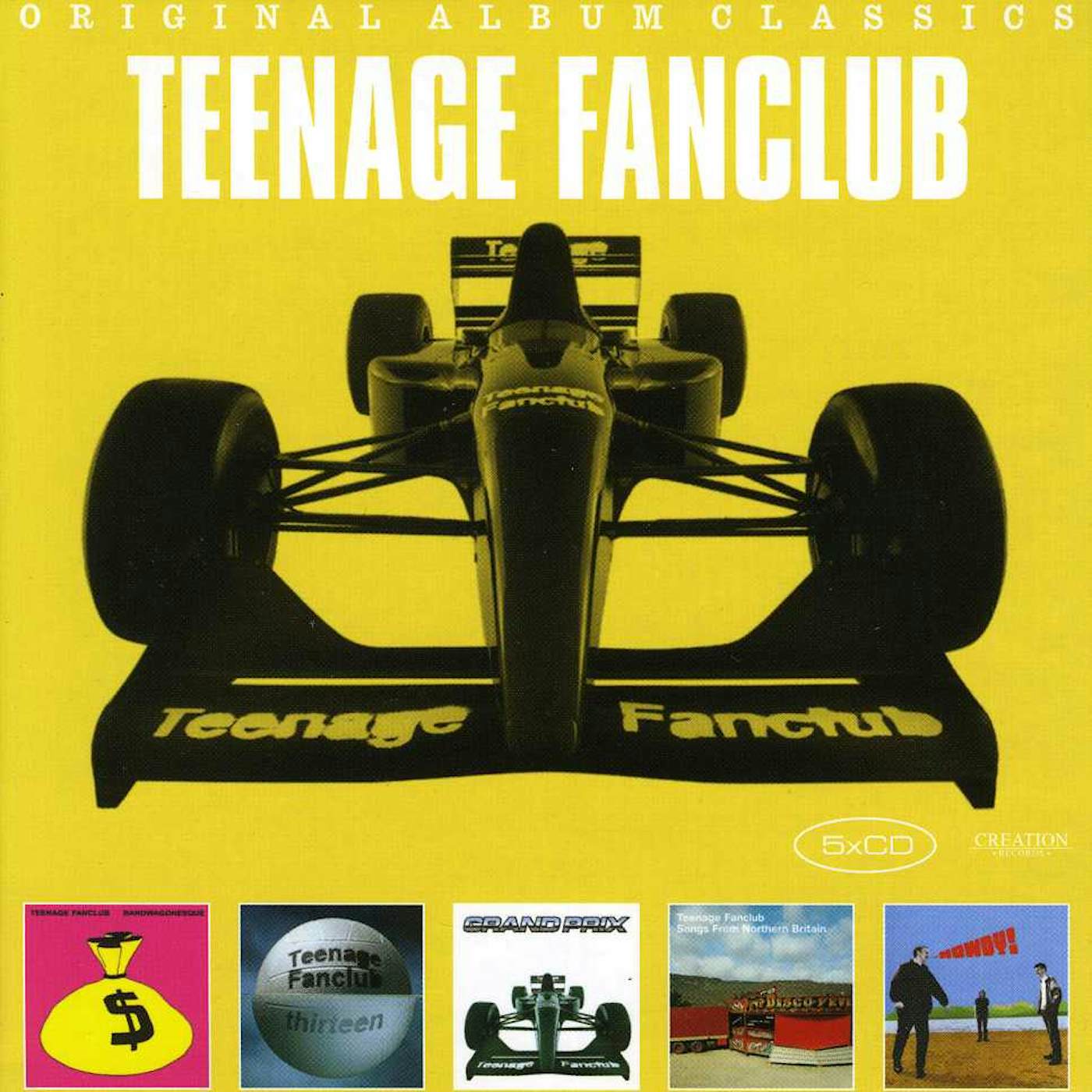 Teenage Fanclub ORIGINAL ALBUM CLASSICS CD