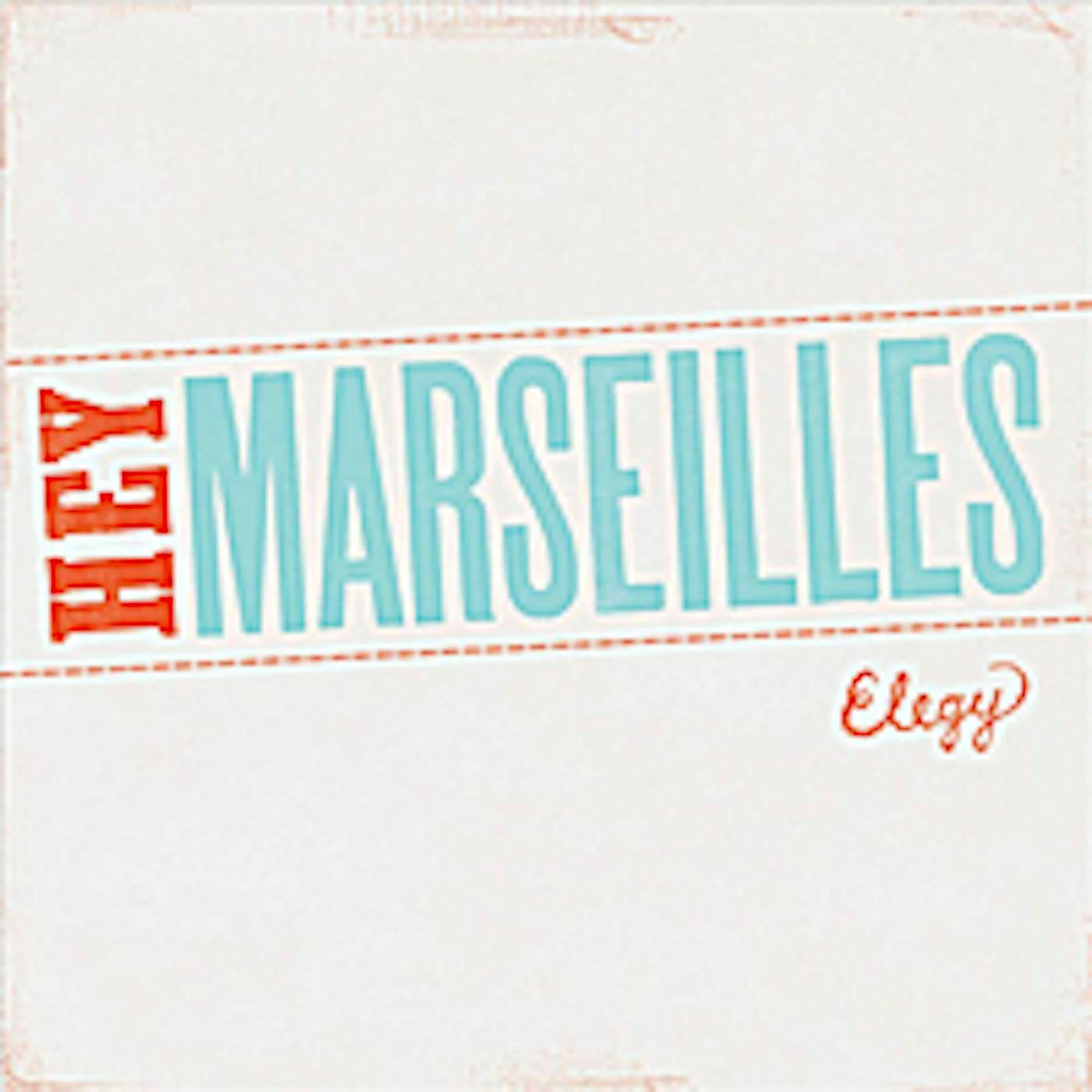 Hey Marseilles Elegy Vinyl Record