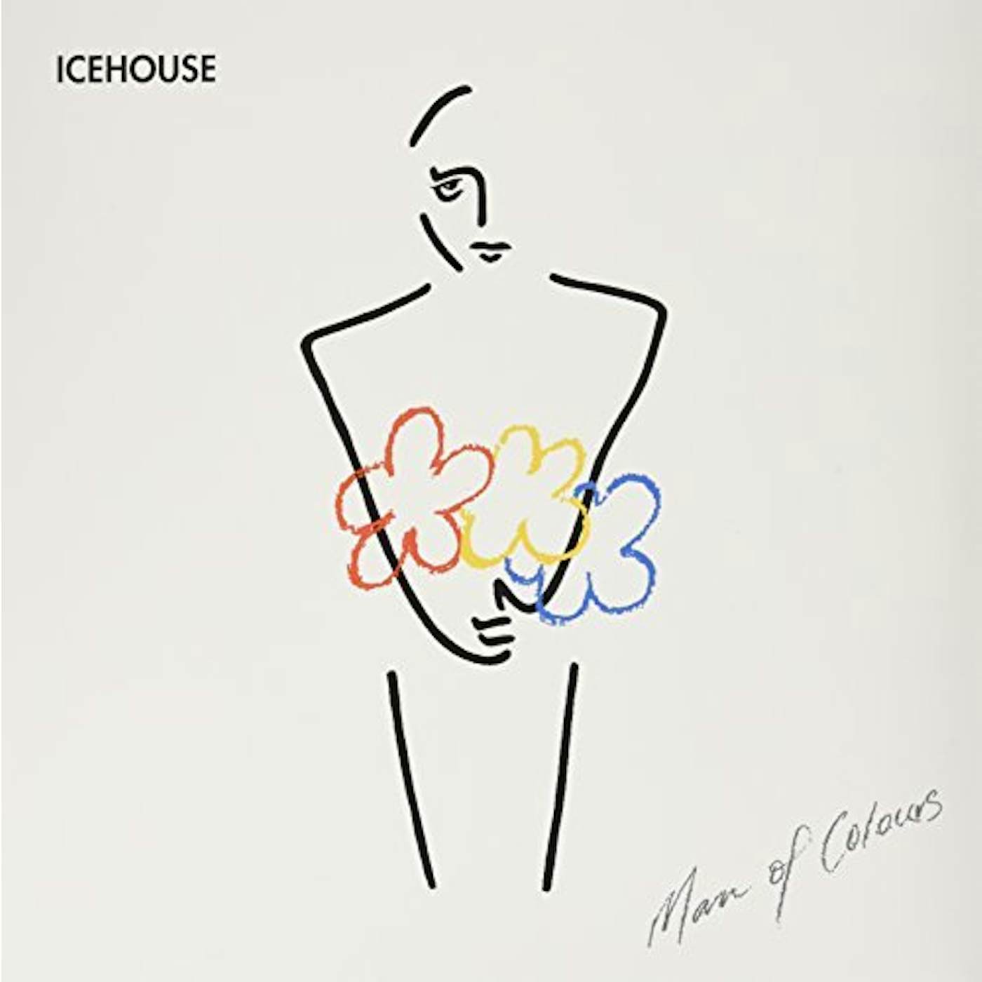 ICEHOUSE MAN OF COLOURS (BLUE VINYL) Vinyl Record