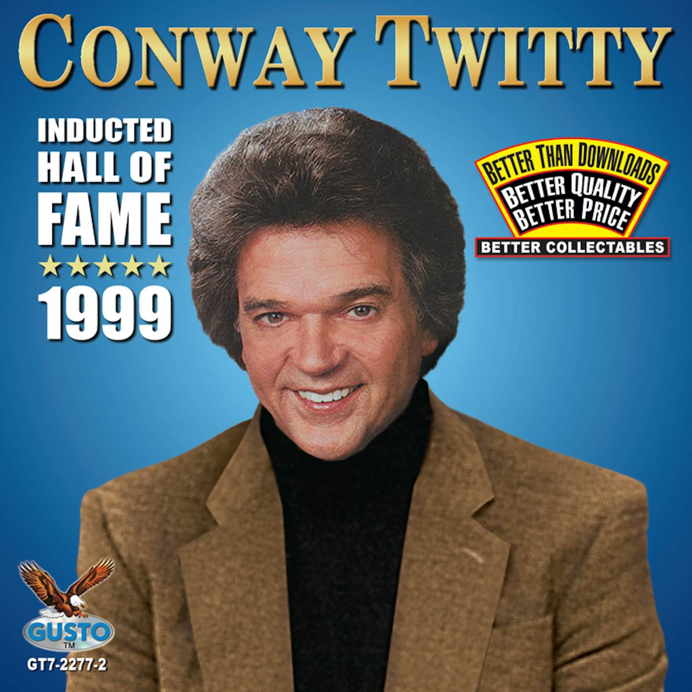 Conway Twitty INDUCTED HALL OF FAME 1999 CD