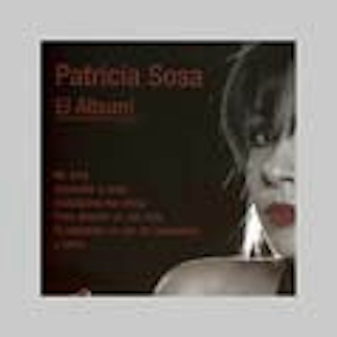 Patricia Sosa EL ALBUM CD