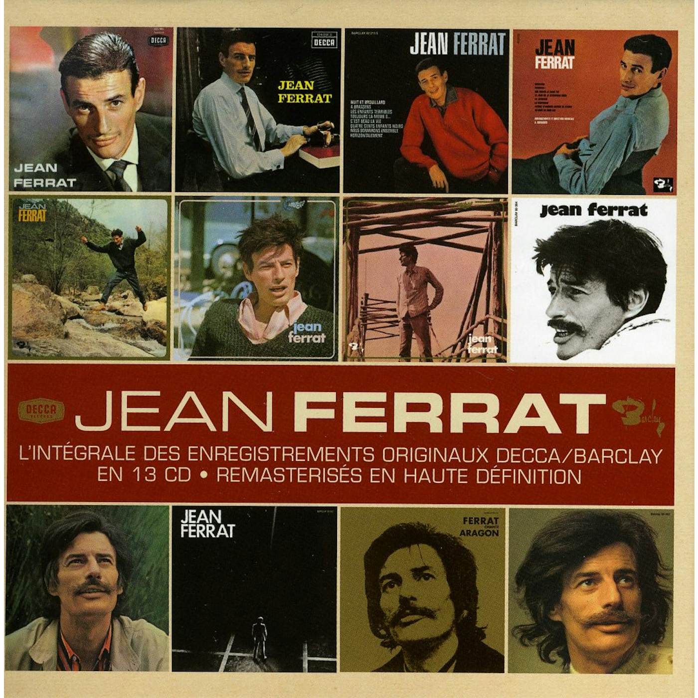 Jean Ferrat L'INTEGRALE DES ENREGISTREMENTS ORIGINAUX DECCA CD