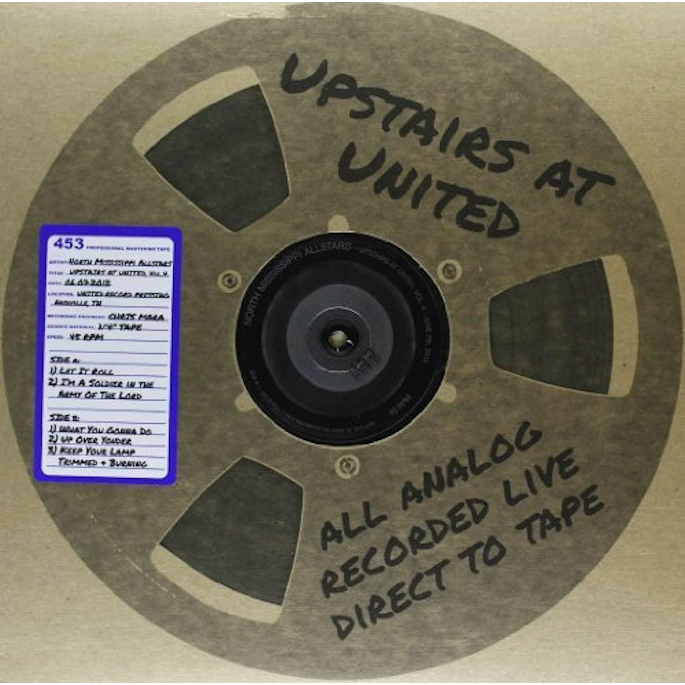 North Mississippi Allstars UPSTAIRS AT UNITED 4 ( 06/7/2012 ) Vinyl Record