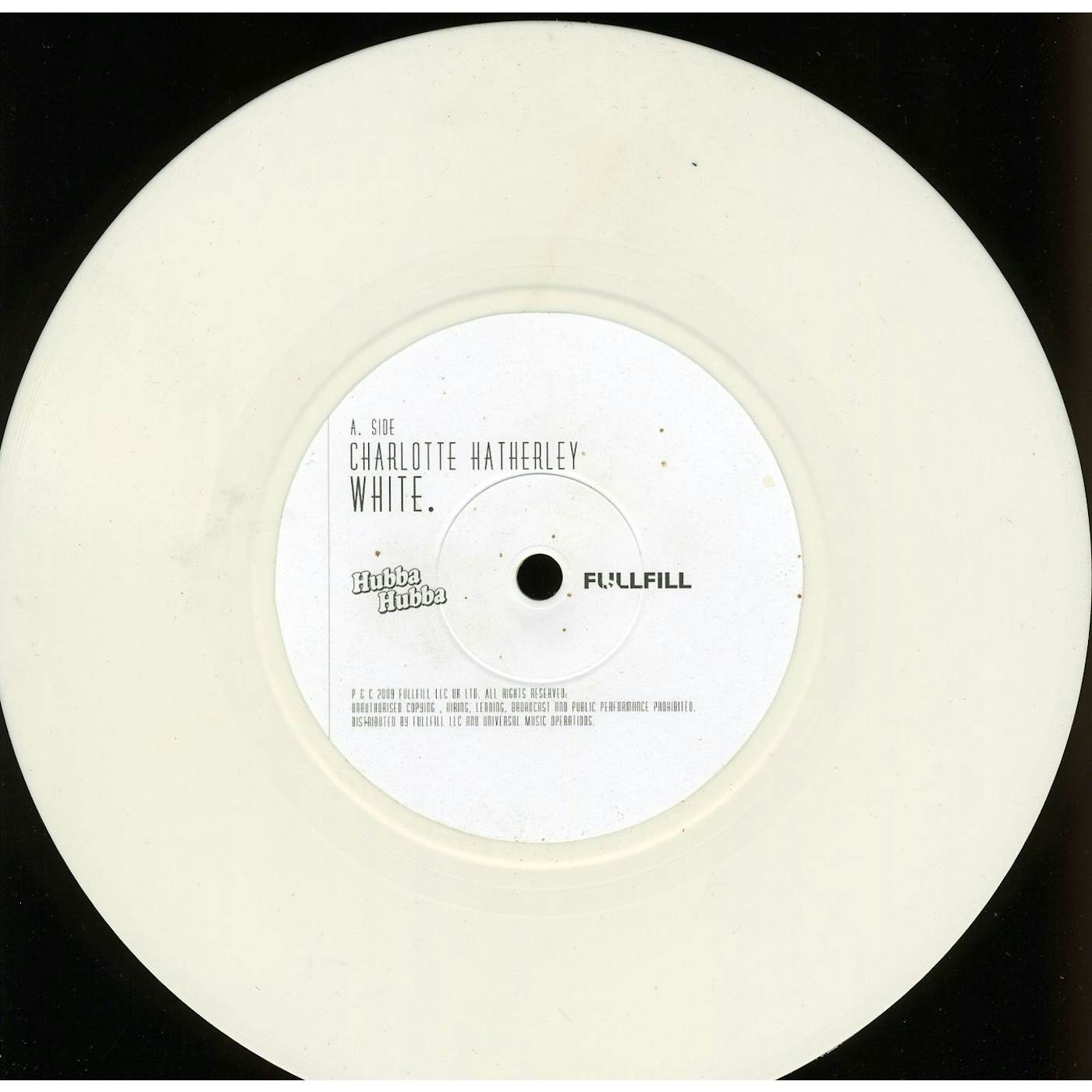 Charlotte Hatherley White Vinyl Record