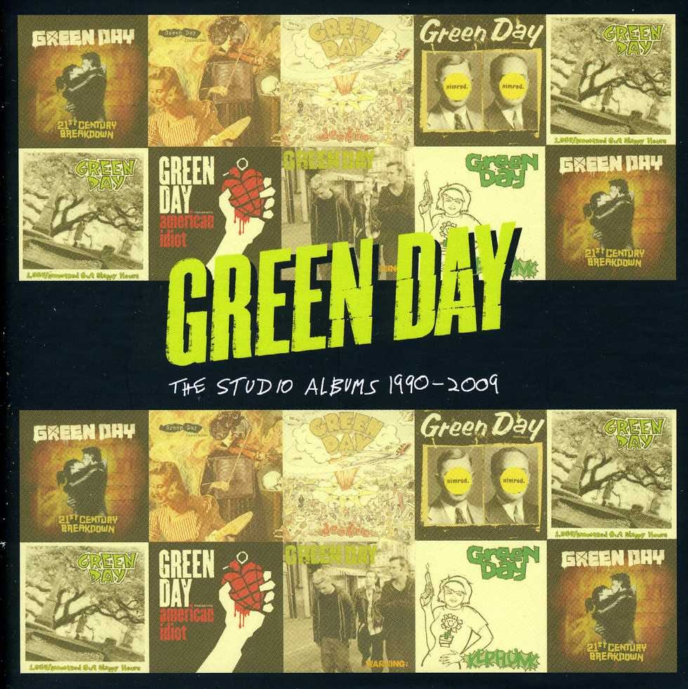 Green Day Studio Albums 1990 - 2009 (Box Set) CD