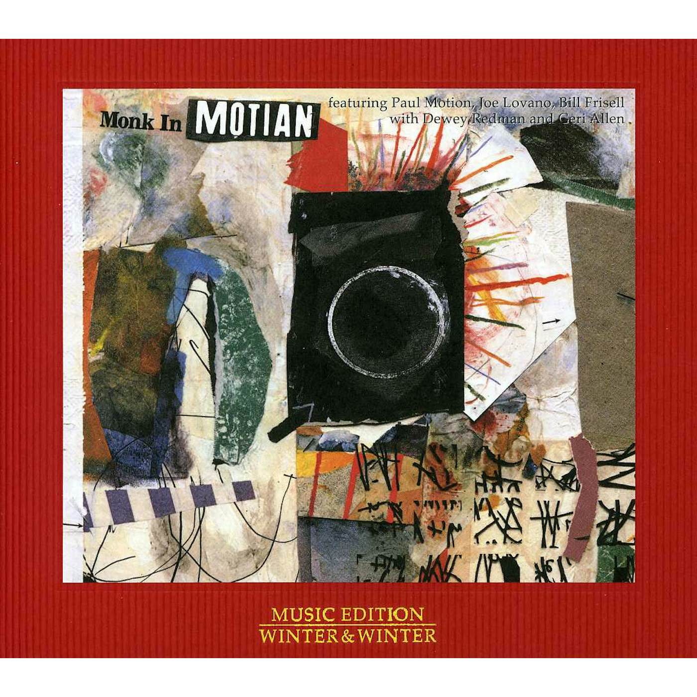 Paul Motian MONK IN MOTIAN CD