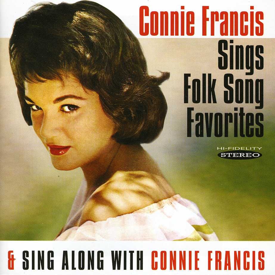 Connie Francis SINGS FOLK SONG FAVORITES / SING ALONG WITH