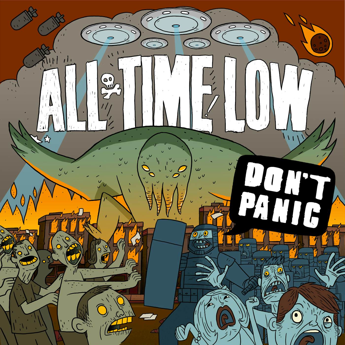 All Time Low DON'T PANIC CD