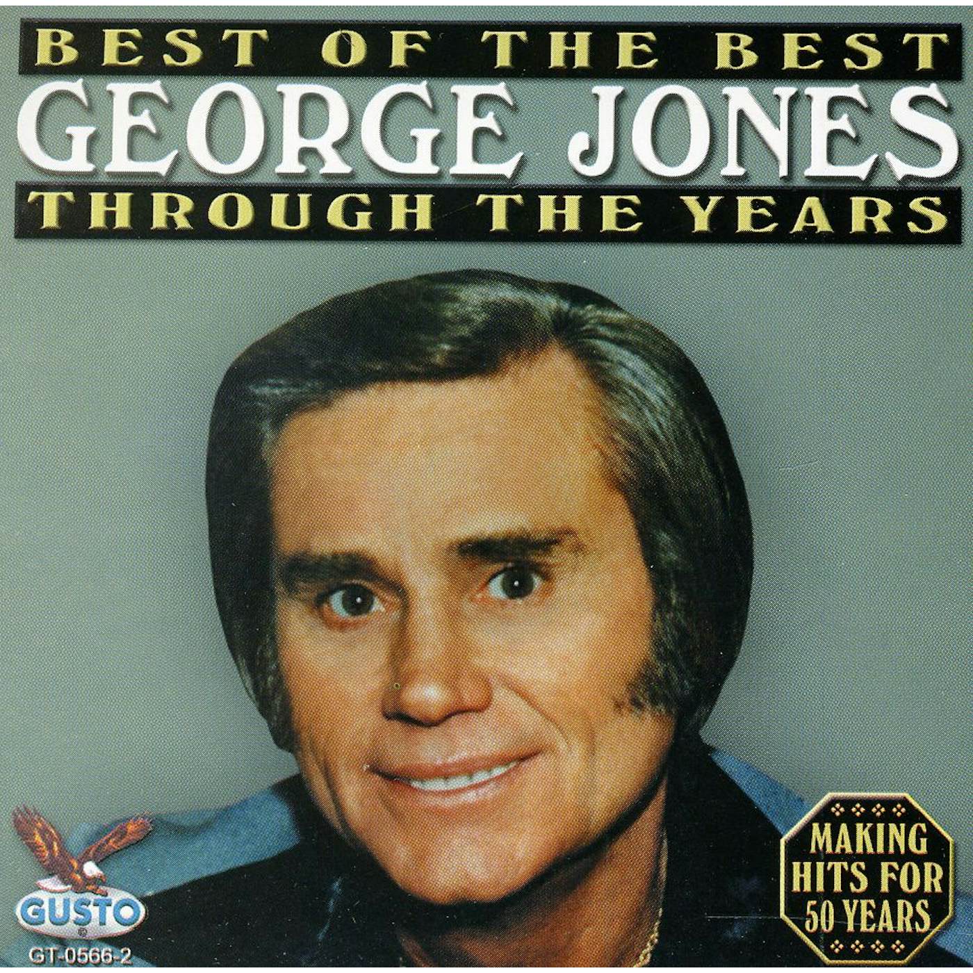 George Jones BEST THROUGH THE YEARS CD