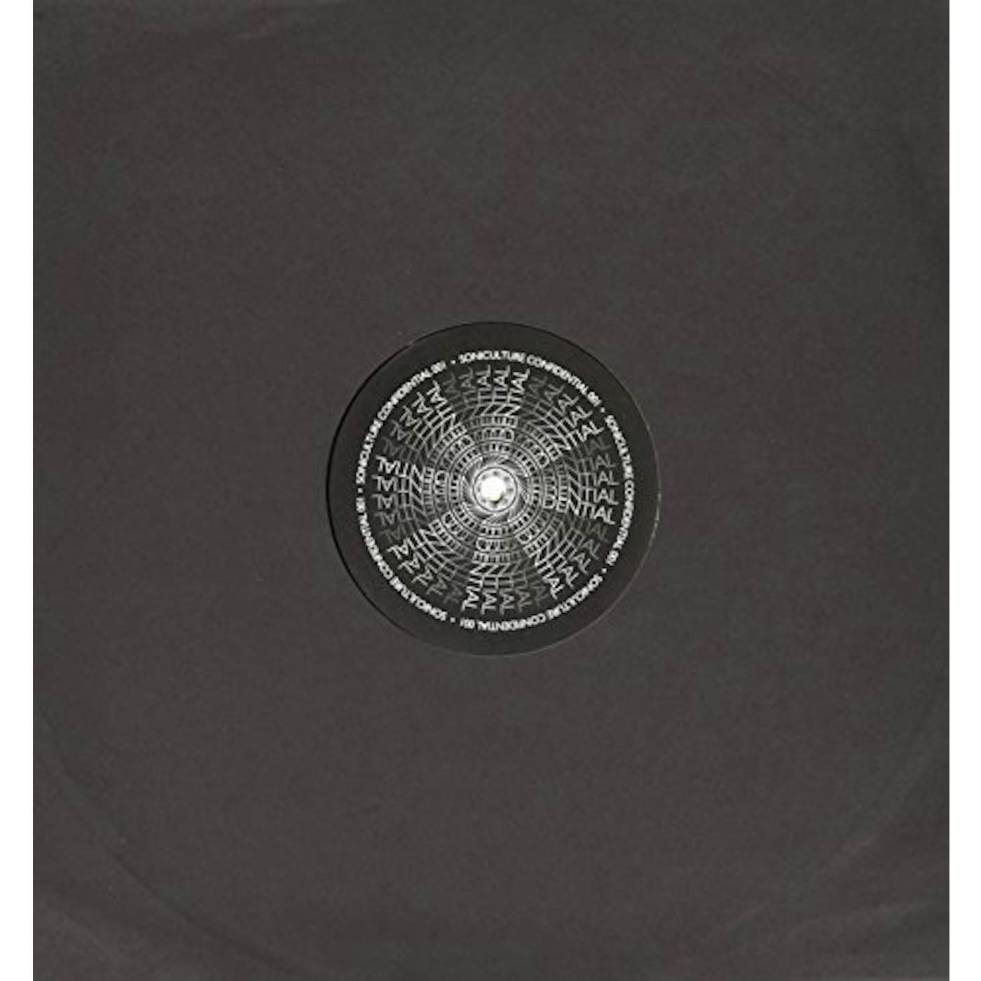 Unknown Soniculture Confidential 001 Vinyl Record
