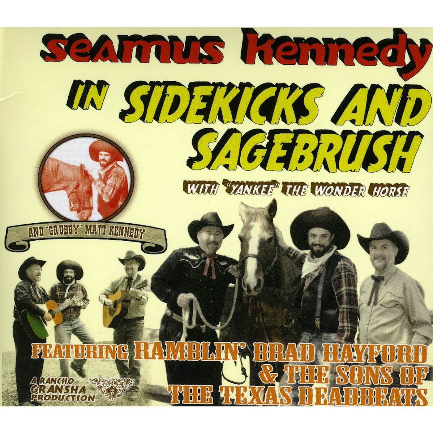 Seamus Kennedy SIDEKICKS & SAGEBRUSH CD