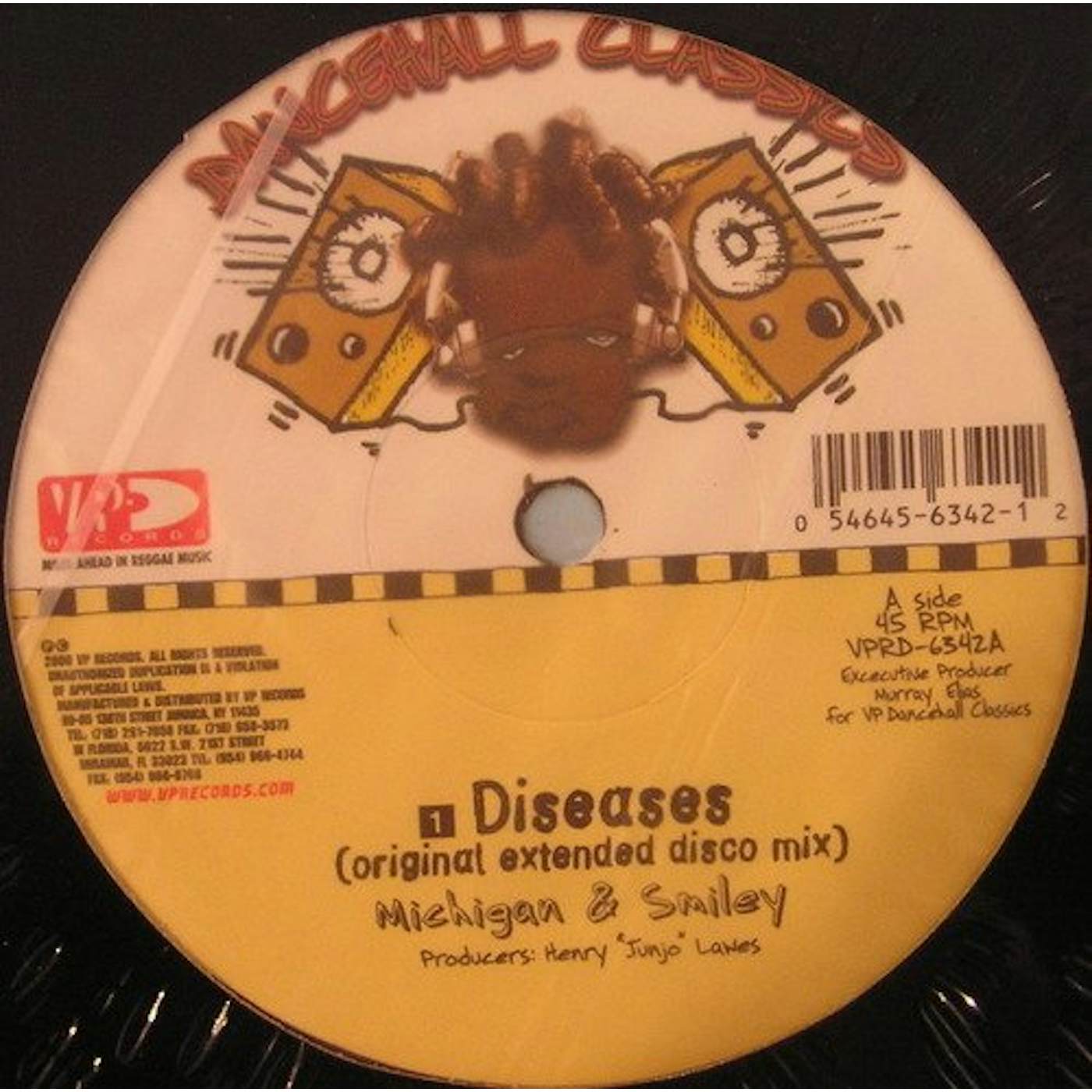 Michigan & Smily DISEAESES Vinyl Record