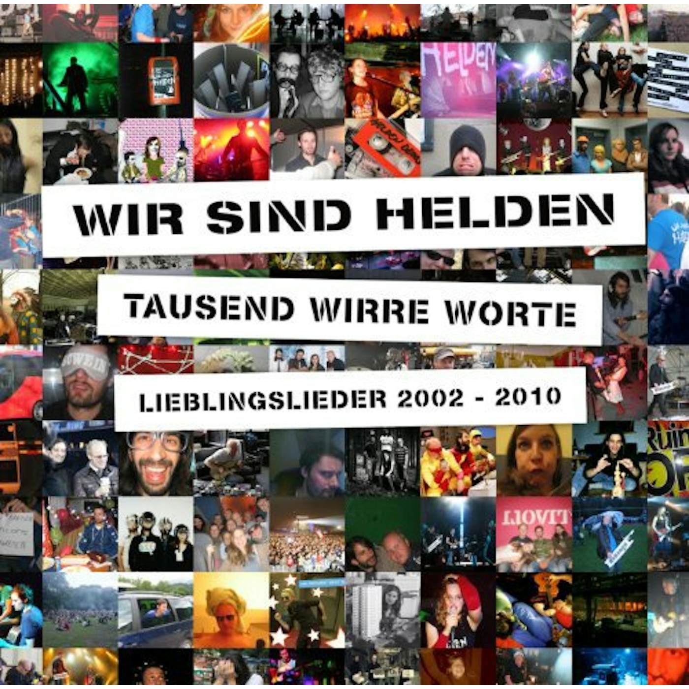 Wir Sind Helden TAUSEND WIRRE WORTE: LIEBLINGSLIEDER 2002 - 2010 Vinyl Record