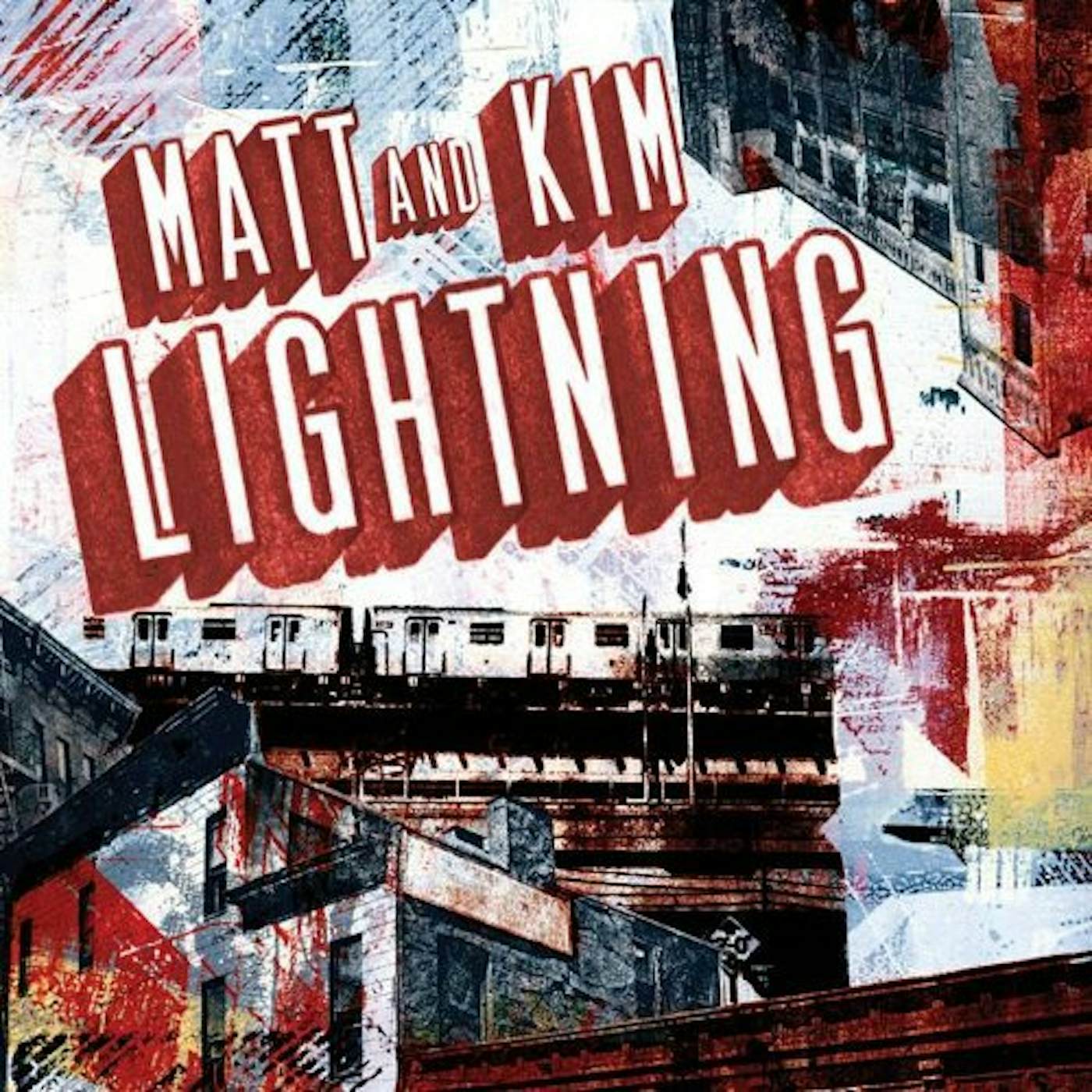 Matt and Kim Lightning Vinyl Record