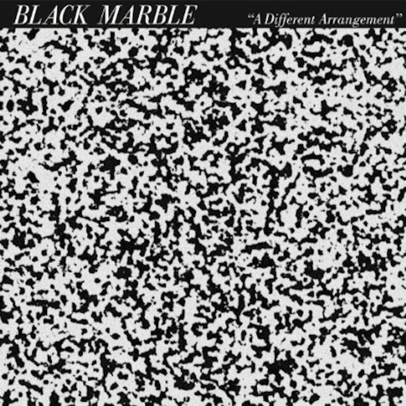 Black Marble DIFFERENT ARRANGEMENT Vinyl Record