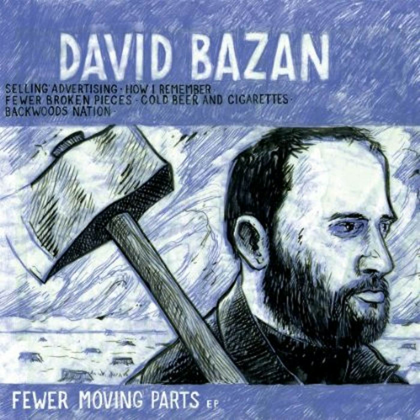David Bazan Fewer Moving Parts Vinyl Record